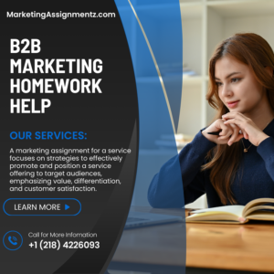 B2B Marketing Homework Help