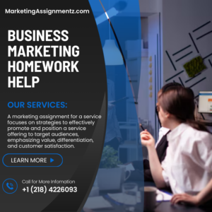 Business Marketing Homework Help