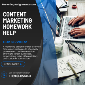 Content Marketing Homework Help