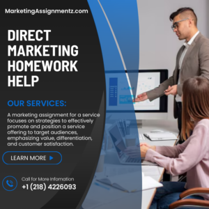 Direct Marketing Homework Help