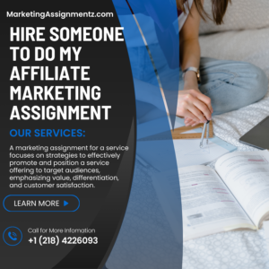 Hire Someone To Do My Affiliate Marketing Assignment