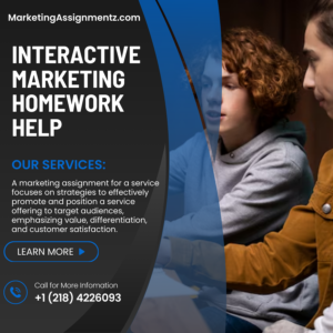 Interactive Marketing Homework Help