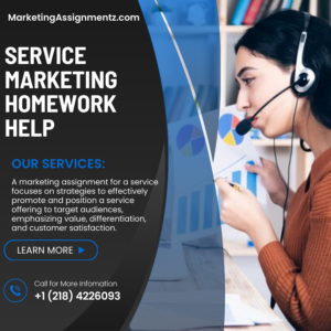 Service Marketing Homework Help